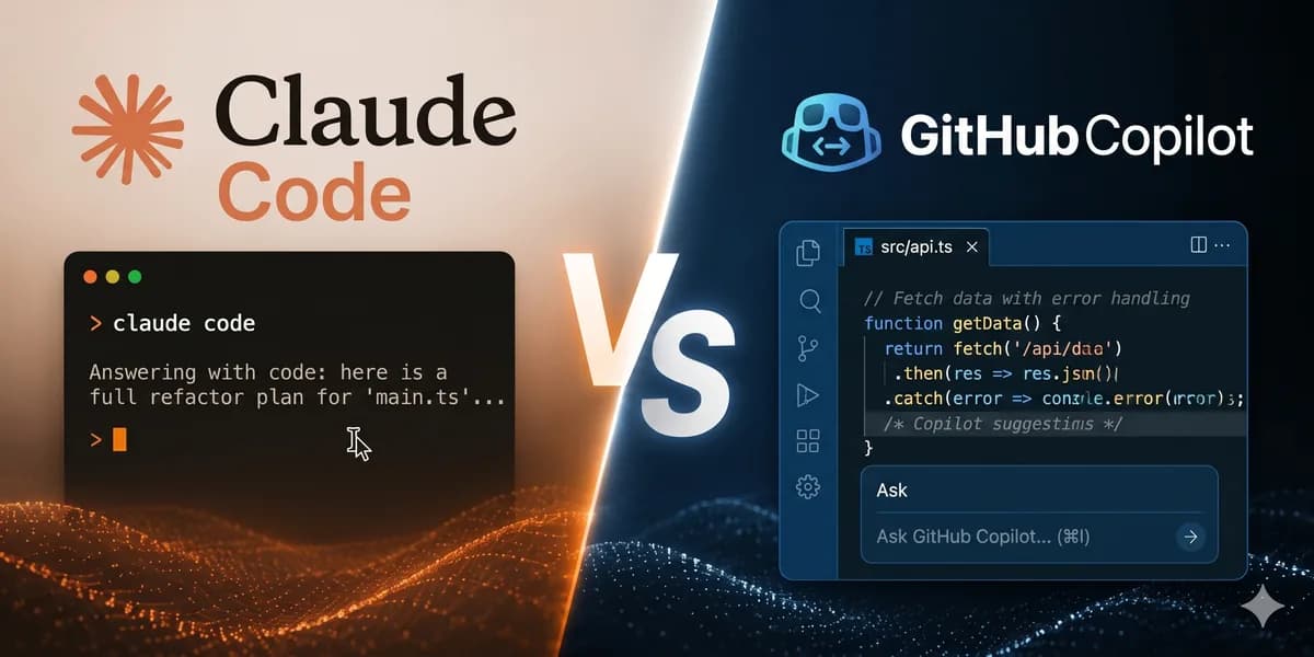 Claude Code vs GitHub Copilot